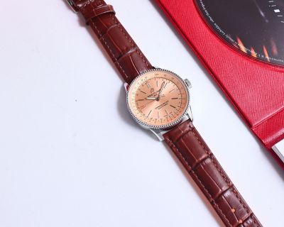 Breitling 35*9.9MM 316L Steel SW200-01/2824 Movement Rose Gold Lady Watch